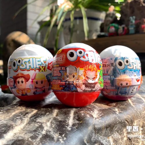 现货正版 ooshies复仇者联盟玩具总动员捏捏软胶笔头公仔盲蛋盲盒