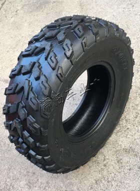 四轮卡丁车ATV沙滩车配件21X7-10寸真空托花轮胎 越野轮胎耐磨