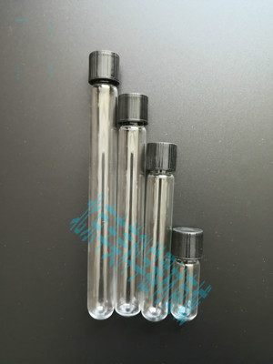进口螺旋盖玻璃试管,进口螺口培养管,圆底螺旋盖,可灭菌,多种规格
