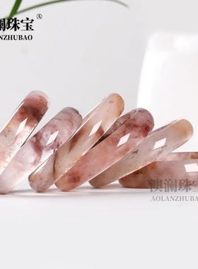 本命年盲盒间丝玉手镯新疆紫罗兰佘太翠戈壁玉镯礼物