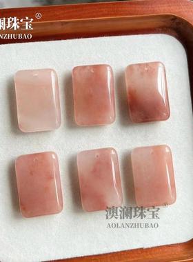 本命年丝玉桃花酿无事牌时尚简约男女百搭吊坠礼物