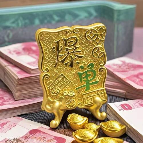 发财暴富天天来财开店办公室摆件