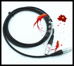 772807(GEV237)徕卡GRX1200GPS数据线主机连手薄电缆接收机连接线