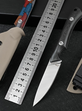 MagnaCut钢荧惑小直刀户外刀具便携随身刀户外野营防身刀生存战术