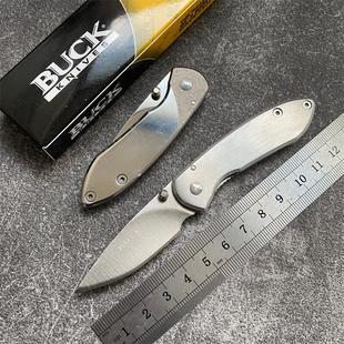 剩不多正品巴克BUCK外贸户外迷你折叠刀EDC锋利便携口袋刀小折刀