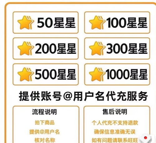 星星代充会员订阅