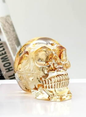 玛雅水晶骷髅头骨模型万圣节礼品