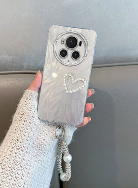 适用于华为荣耀magic6手机壳maigc6pro新款bvl一an00女bvlan16全包镜头膜majic魔术migac防摔保护套高级感m6