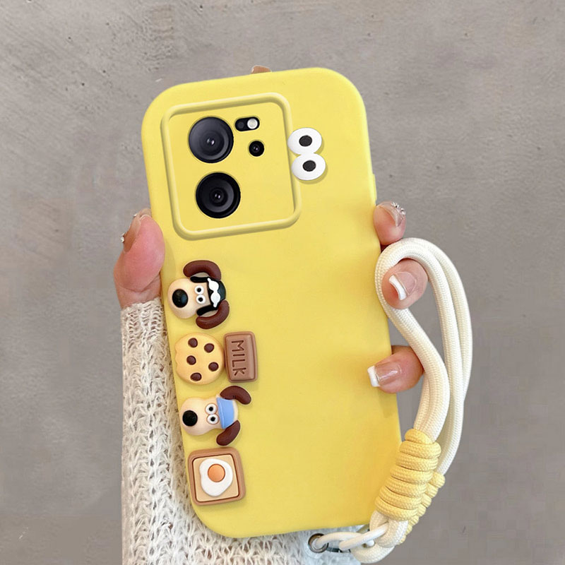 适用红米k60至尊版手机壳卡通可爱小米23078rkd5c立体创意redmik60u新款red米ultra全包防摔手绳保护套软壳女