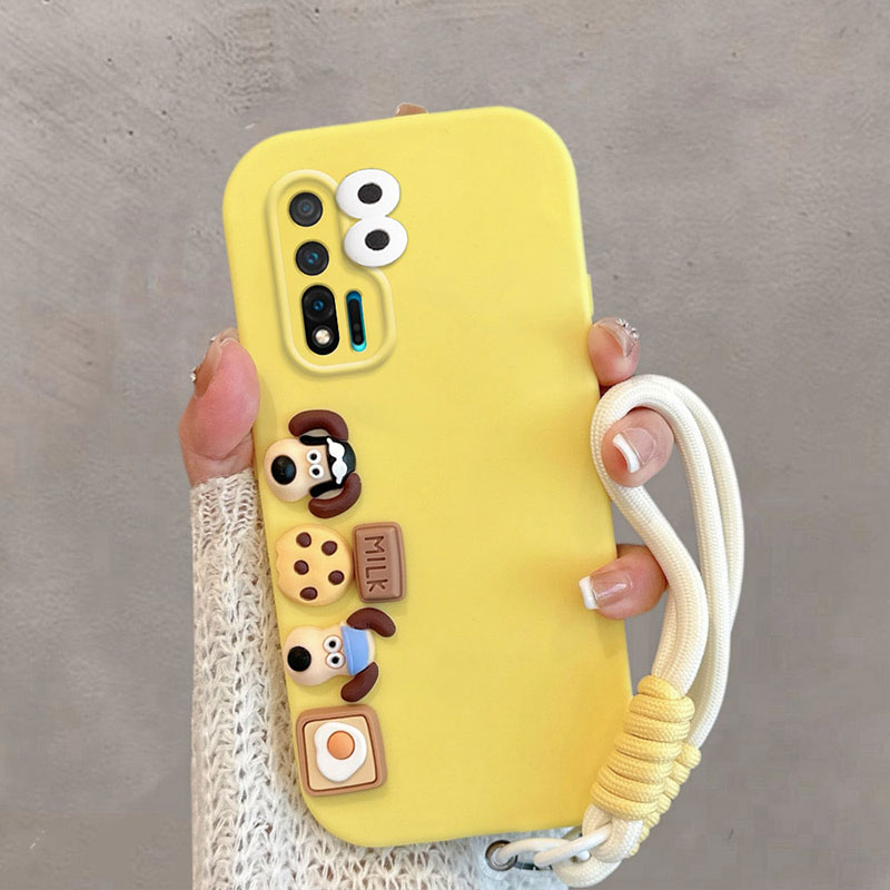 适用于华为nova6壳卡通wlz一an00可爱n6立体navo65g创意5g版nava新款novo全包防摔nave软壳nowa女note六