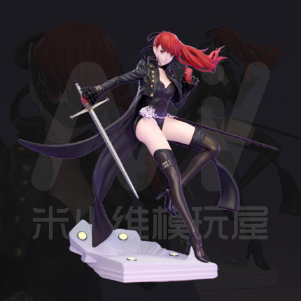 [白模 要自己上色]芳泽霞 女神异闻录5 14k光固化白模赠眼睛水贴
