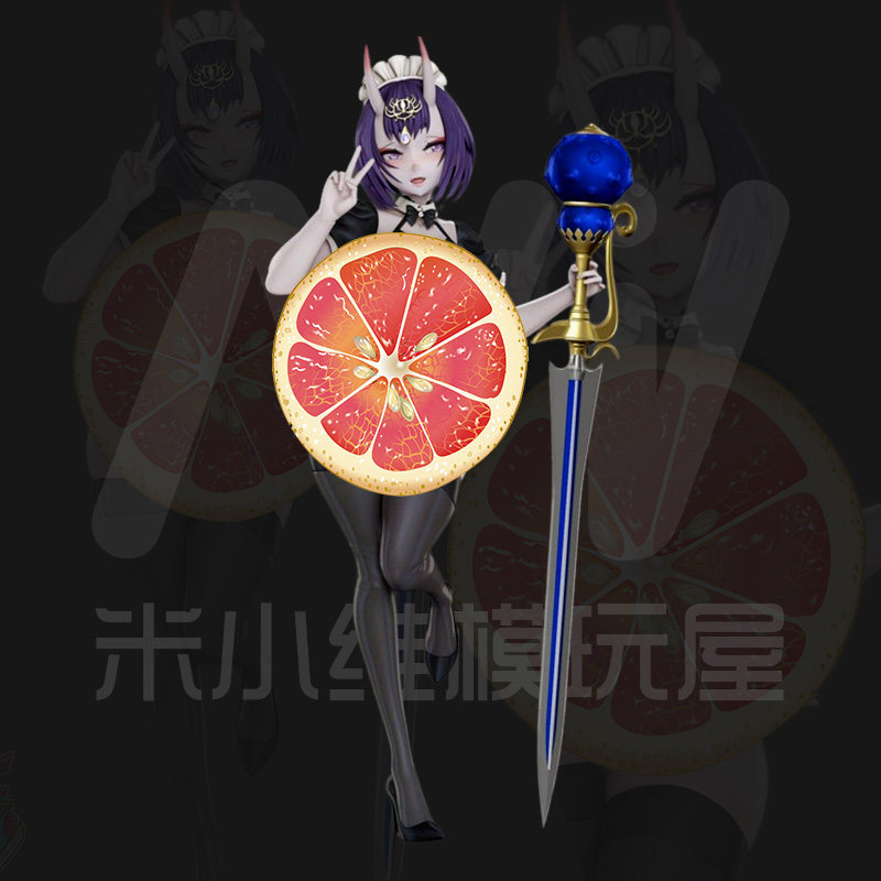 [白模 要自己上色]女仆酒吞童子 FGO 14k光固化赠眼睛水贴