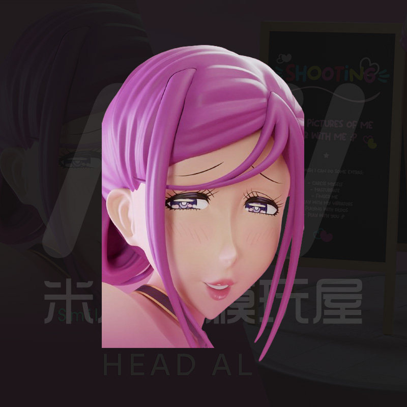 [白模 要自己上色]辣妈封面女郎 狠活系列 14k光固化赠眼睛水贴