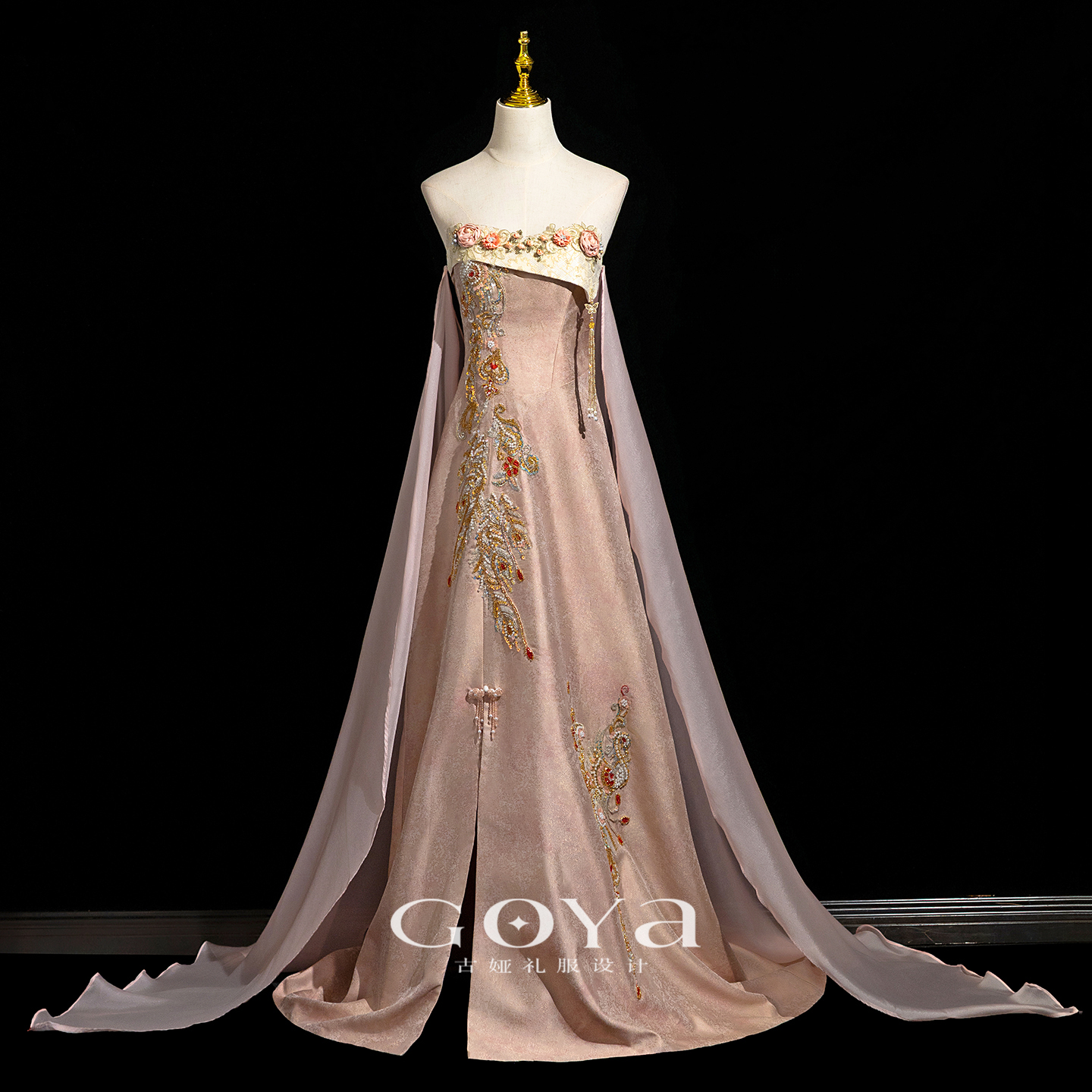 晚礼服女高级感重工中式敬酒服