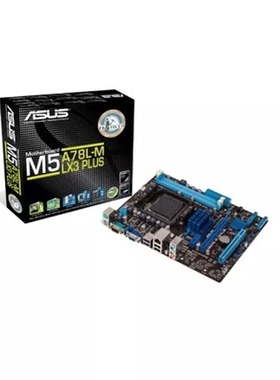 Asus/华硕 M5A78L-M LX3 PLUS AMD760G DDR3  AM3+主板
