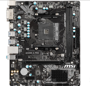 PRO 台式 MSI ATX A320M 机M 主板 微星