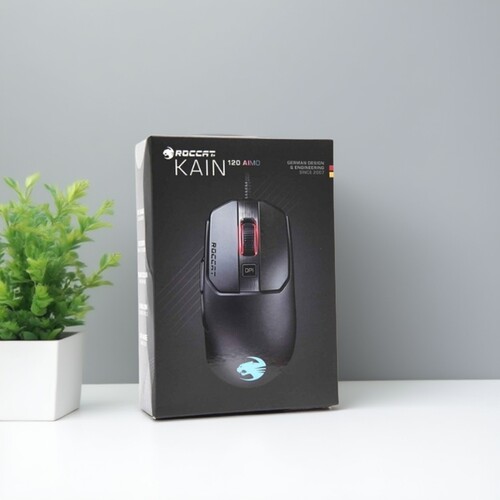 有线 usb 冰豹 KAIN120/122 AIMO 电竞鼠标 库存品 大鼠 工包全新