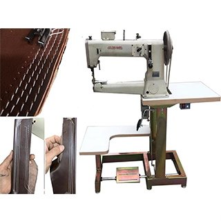 特厚料粗线台式高车缝纫机/441家用仿手工皮包/皮具/电动针车二手