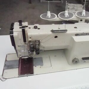 中厚料 缝纫机针车二手海菱牌20518-h小旋梭平板双针