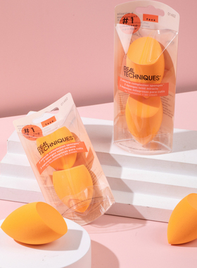 rt美妆蛋彩妆蛋海绵蛋葫芦水滴粉扑干湿两用化妆棉柔软正品不吃粉