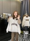 EUROPEAN WINTER NEW VELVET THICKENED SMALL MAN FAKE TWO SWEATSHIRT WOMENS PULLOVER LOOSE CASUAL LETTER TOP TIDE