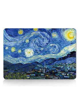 适用苹果笔记本macbook pro air13 14 15 16寸保护壳 星空星夜