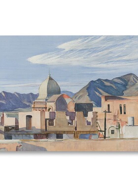 适用于苹果笔记本macbook air pro 13.3 15寸保护壳建筑油画艺术