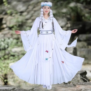 出租汉服女清朝满族少数民族服装古典表演出走秀舞蹈服租赁租借