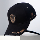 H盾牌刺绣帽子男女通用时尚 潮鸭舌帽硬顶加深棒球帽显脸小 韩版