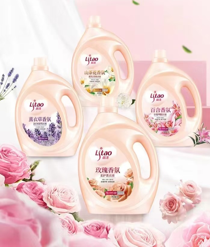丽涛10斤洗衣液山茶花薰衣草玫常规洗衣液