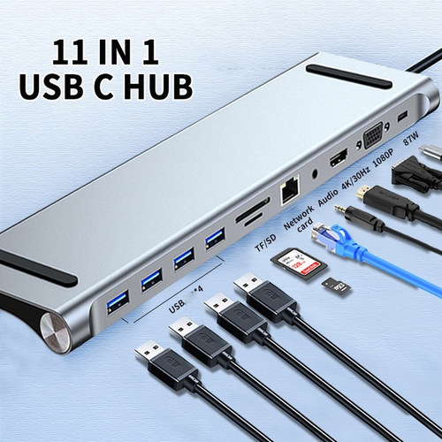 Type c转VGAHDMI视频转换器适用华为手机苹果笔记本转接头扩展坞