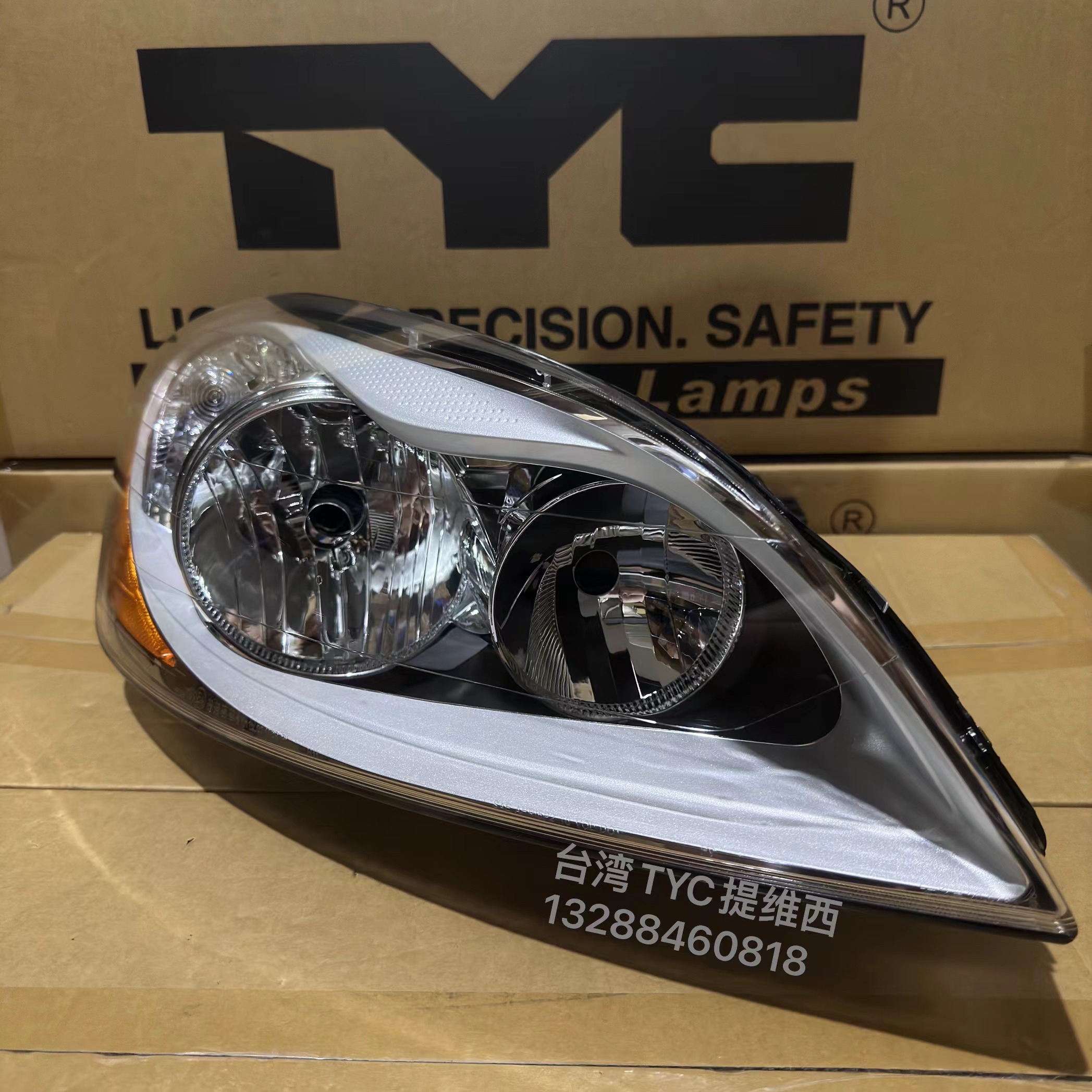 适用2008-13款富豪沃尔沃XC60大灯总成台湾TYC提维西原装进口