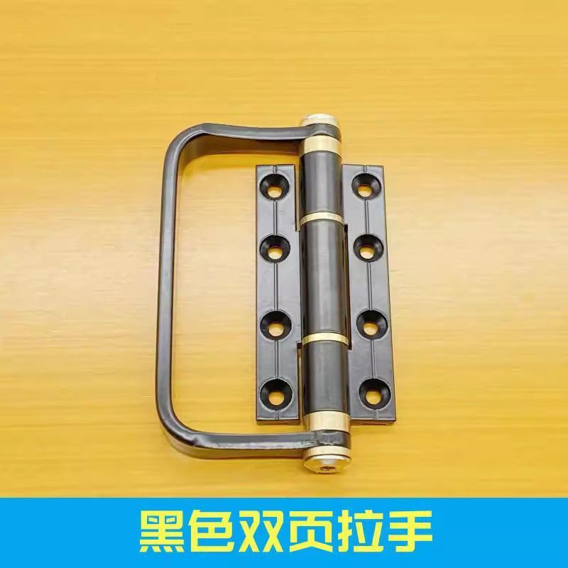 加厚折叠门单页拉手活动拉手大折叠门小折叠门明装折叠窗双页拉手