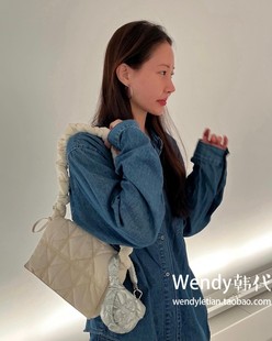 单肩斜挎手提云朵包小方包枕头luke 新款 韩国代购 小众carlyn