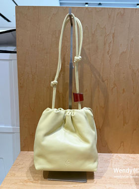 韩国代购小众 archivepke  新款小羊皮单肩斜挎腋下包cabbage