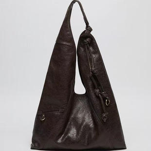 个性 archivepke 纽扣羊皮单肩腋下包Knotted 小众设计师 韩国代购