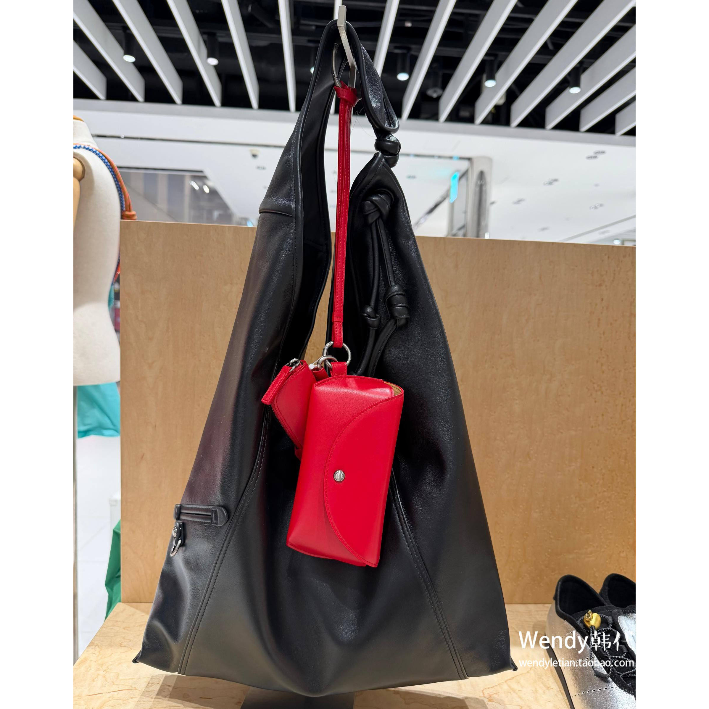 韩国代购小众设计师 archivepke 牛皮单肩包挂件包眼镜包 包挂