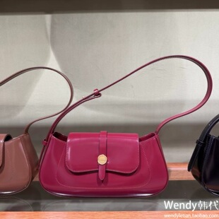 单肩腋下斜挎包sac lememe牛皮 vigne 小众设计师 韩国代购