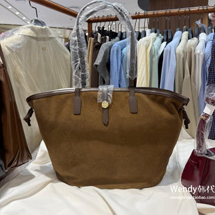 麂皮单肩腋下手提包大容量托特包 lememe 韩国代购 小众设计师