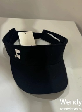 韩国代购rest and recreation字母刺绣空顶鸭舌帽遮阳帽赵露思