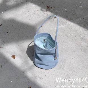 水桶包单肩手提腋下包25年tobo 新款 直邮～韩国代购 小众minitmute