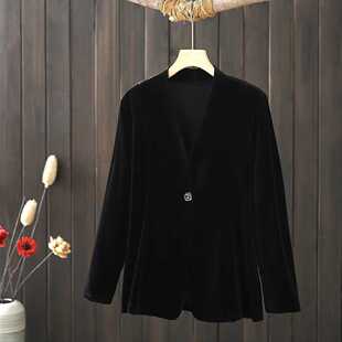 776新款 8099 纯色一粒扣显瘦植绒时尚 百搭款 外套 西装 衣雅优选