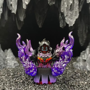 国产第三方我独自升级尖牙耶格利特伯利昂积木人仔MOC男孩玩具