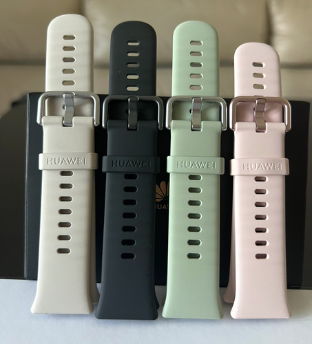 二手原装原厂拆机华为氟橡胶硅胶fit5fit3 fit4pro通用表带腕带