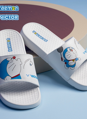 VICTOR/威克多胜利运动拖鞋哆啦A梦联名款008DRM蜡笔小新008CS