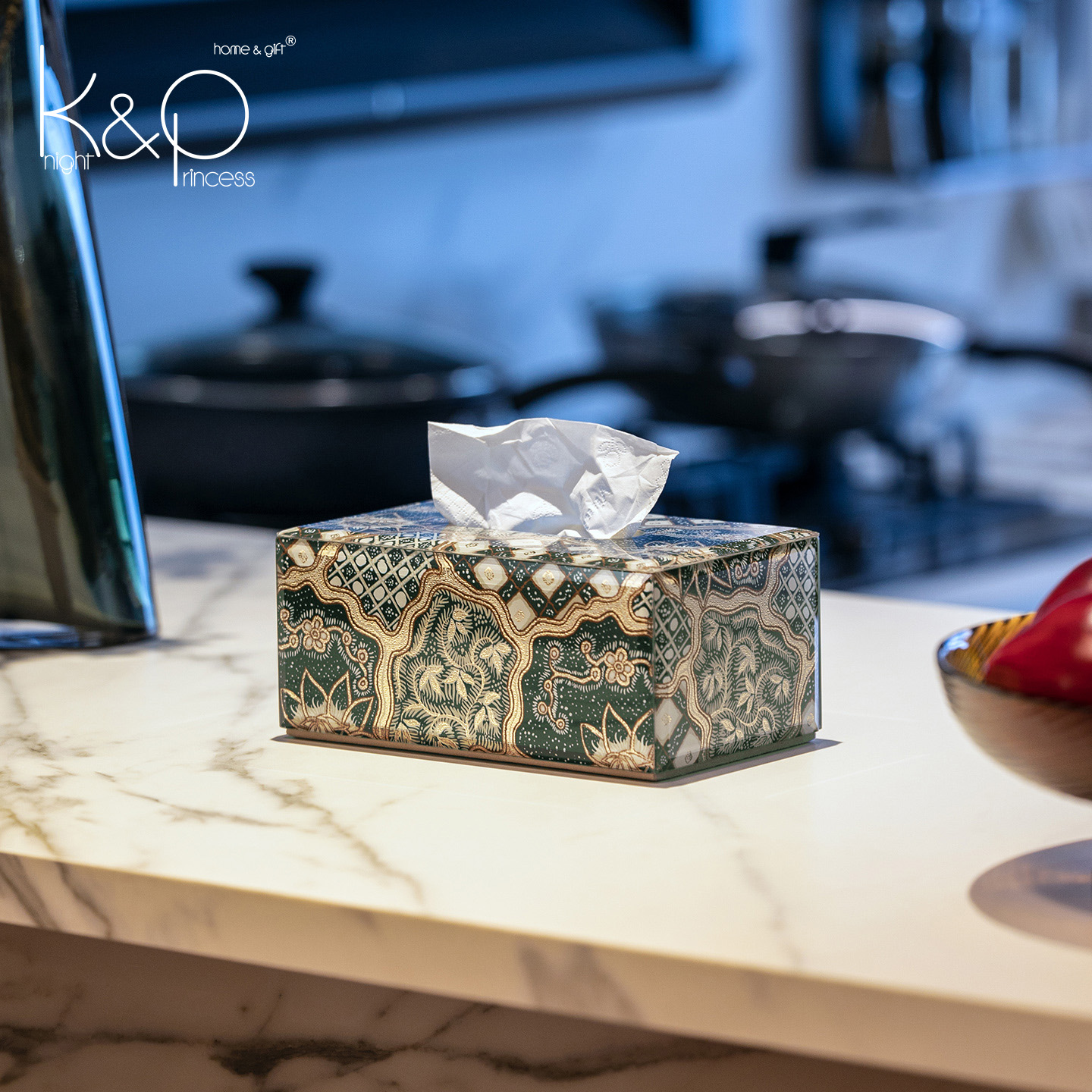 KP高级感客厅家用桌面纸巾盒