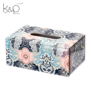 KP高档纸巾盒轻奢餐桌茶几客厅抽纸盒家用高级感擦手纸盒装饰摆件