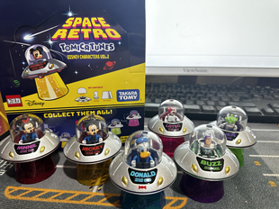 10月上新多美卡SPACE RETRODis角色Vol.2太空复古合金飞碟系列