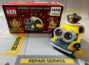 多美卡TOMICA R01、R03小黄人来动公仔、Tim小熊、国王合金车全新