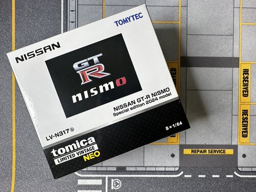 多美卡TLV n317b tomytec 2024款nismo GTR r35合金车模全新